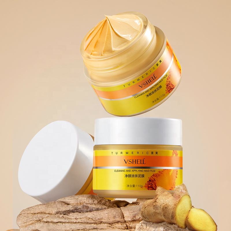 Turmeric Organic Clay facial Mask Oil