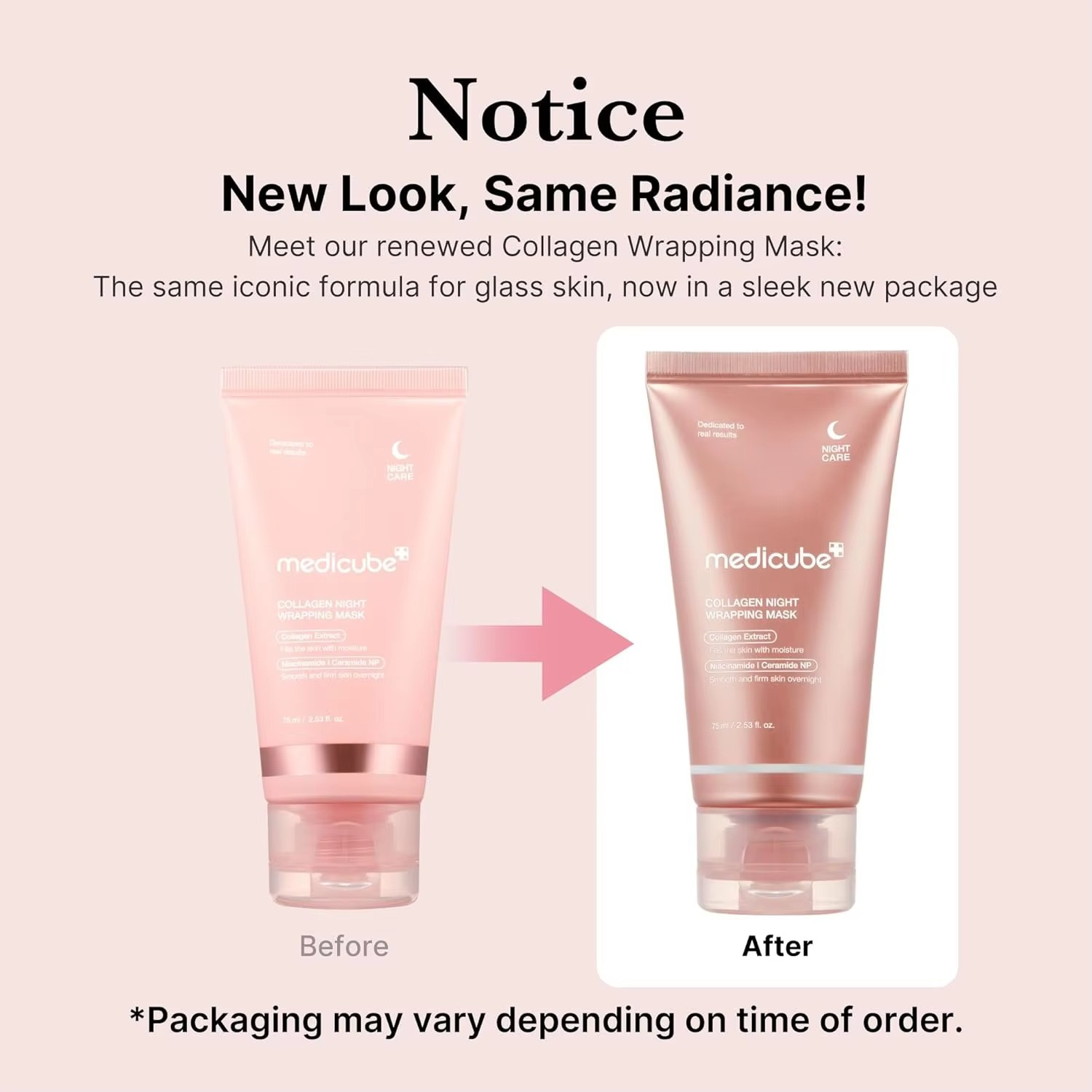 Medicube Night Wrapping Collagen Mask 75ml