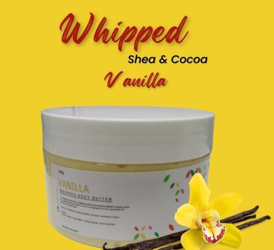 Organic Whipped Body Butter Body with Shea butter and Cocoa Butter