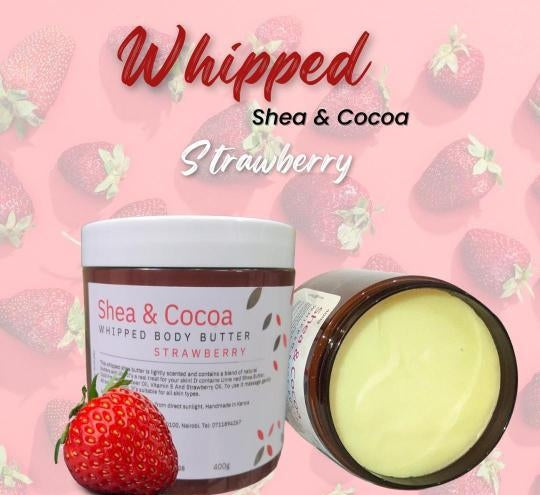 Organic Whipped Body Butter Body with Shea butter and Cocoa Butter