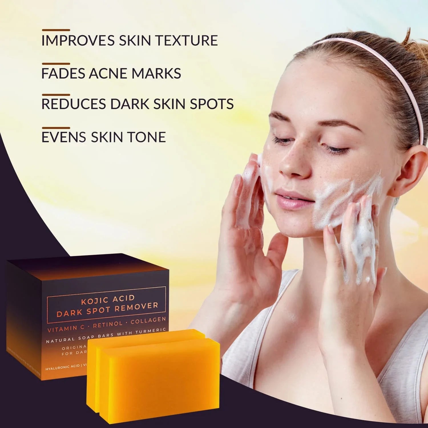 Kojic dark Spot Remover soap