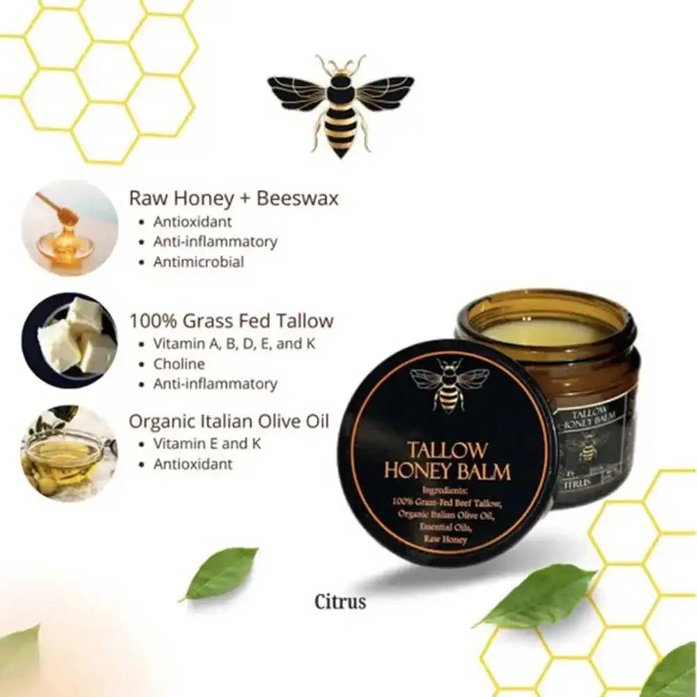 Raw Honey Tallow Cream