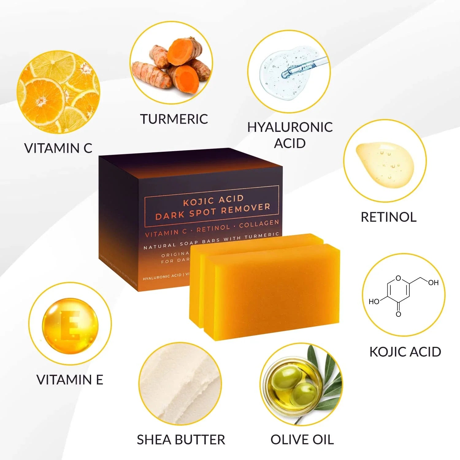 Kojic dark Spot Remover soap
