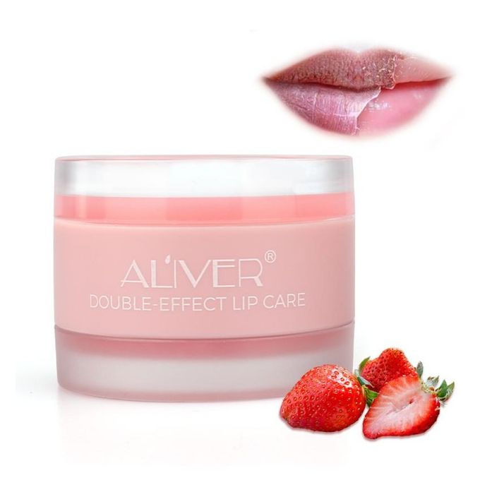 Aliver Double effect lip treatment lip scrub and lip balm