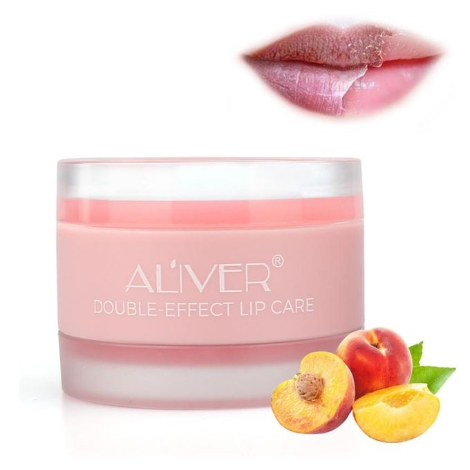 Aliver Double effect lip treatment lip scrub and lip balm