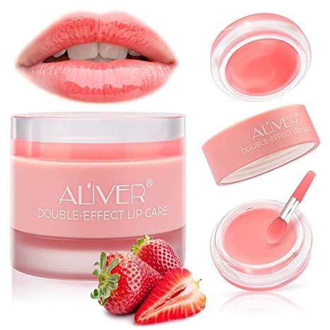 Aliver Double effect lip treatment lip scrub and lip balm