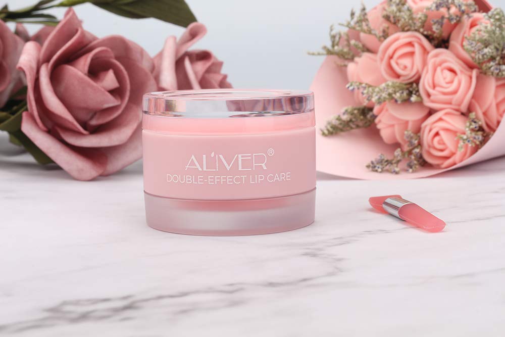 Aliver Double effect lip treatment lip scrub and lip balm