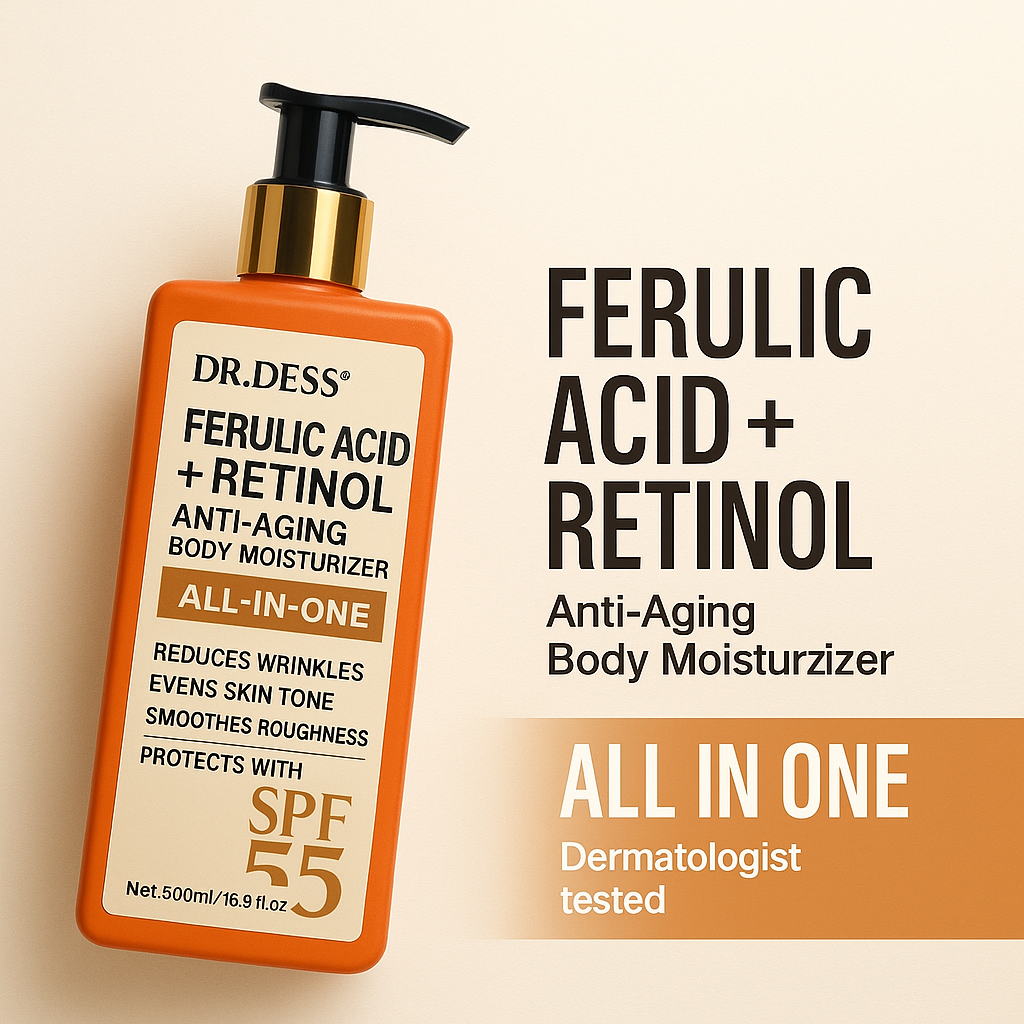 Dr.Dess Ferulic Acid + Retinol Anti aging Body Lotion