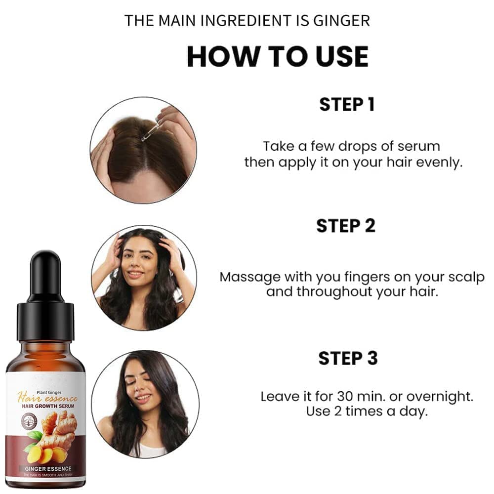 Organic Ginger Hair Growth oil
