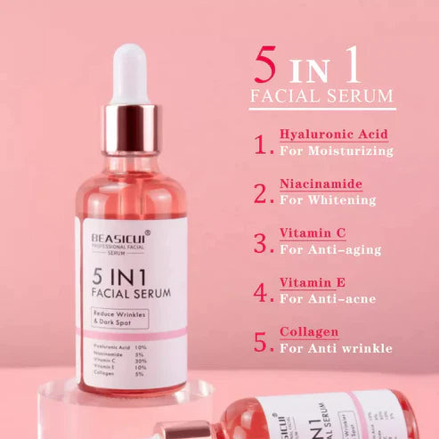 5 in 1 Anti Wrinkle & Anti Aging Face Serum