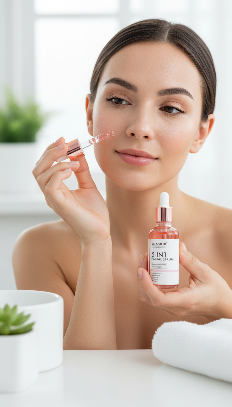 5 in 1 Anti Wrinkle & Anti Aging Face Serum
