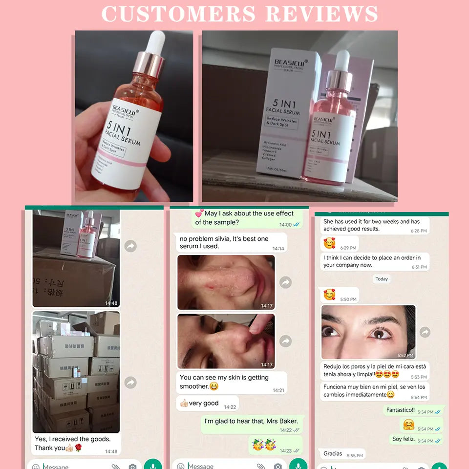 5 in 1 Anti Wrinkle & Anti Aging Face Serum