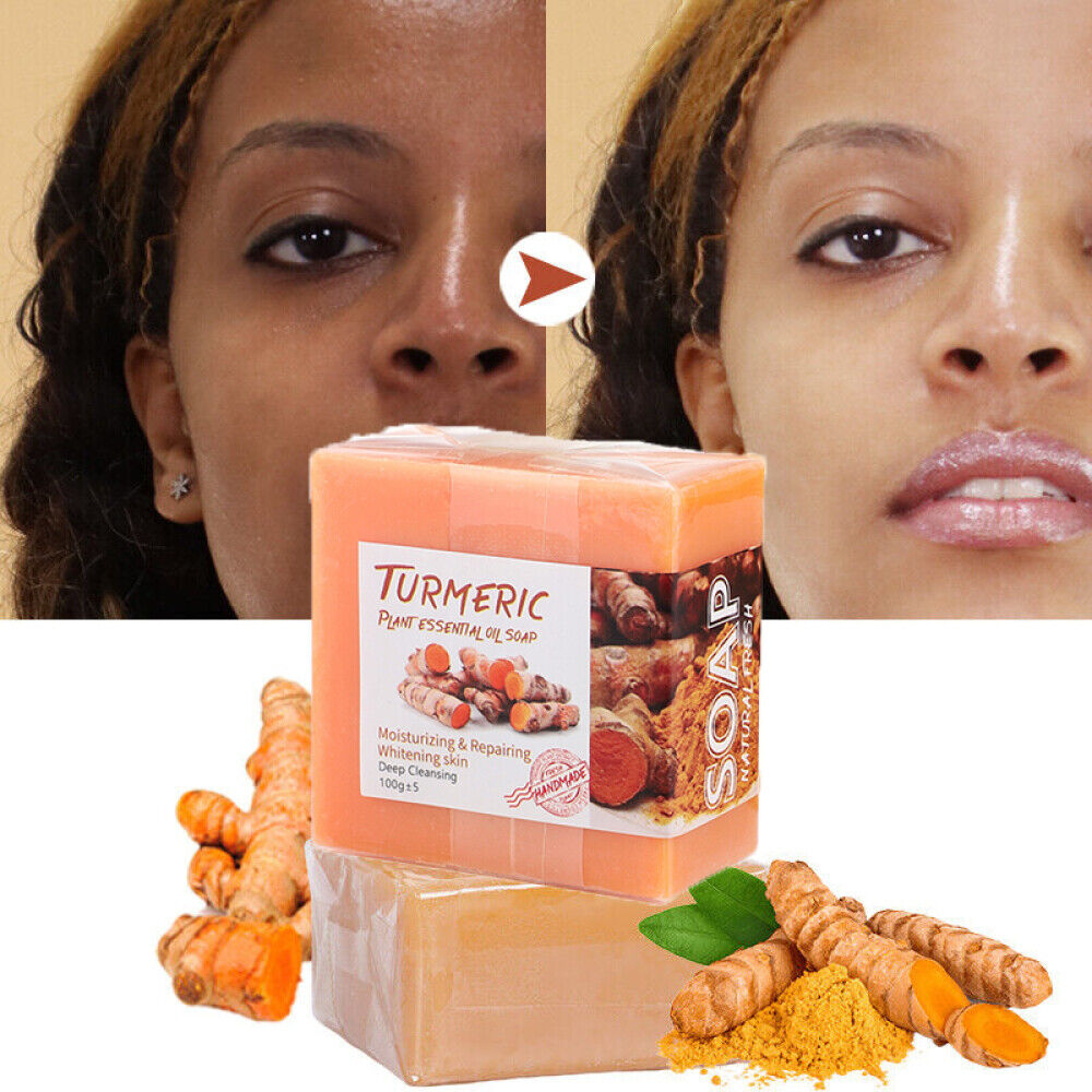 Natural Hand Made Turmeric Turmeric Soap.